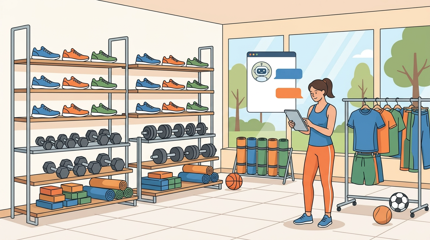 Магазин спорт-товаров